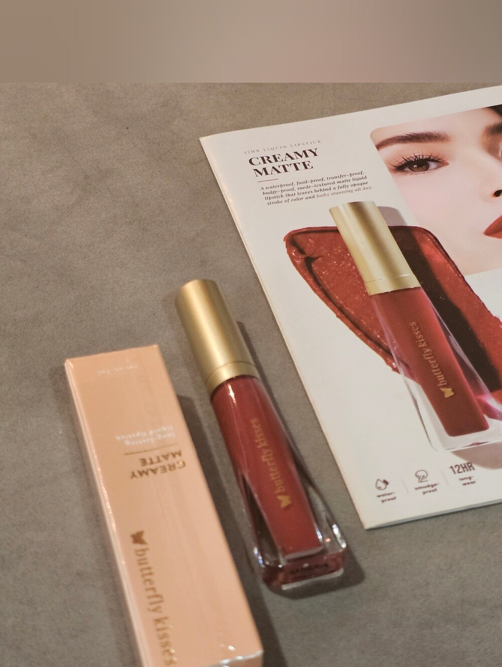 Matte Creamy Lipstick - (SANGRIA)